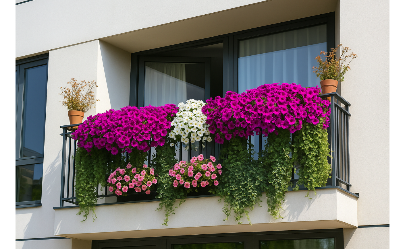 Wybieramy kwiaty na balkon